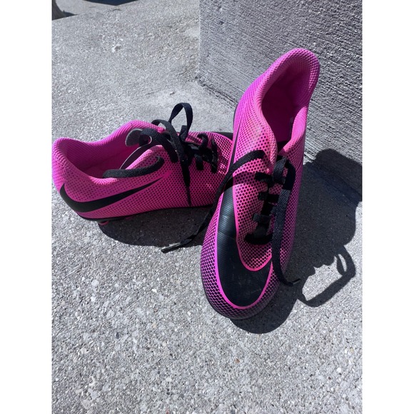 Nike Other - Nike Hypervenom Phade III FG Kids Soccer Cleats Pink Black Size 1Y